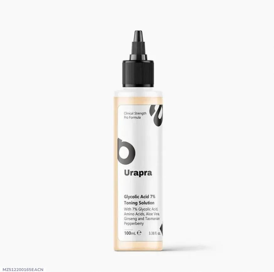 Urapra Glycolic Acid 7% Toning Solution – Advanced Exfoliating & Brightening Treatment (100ml)