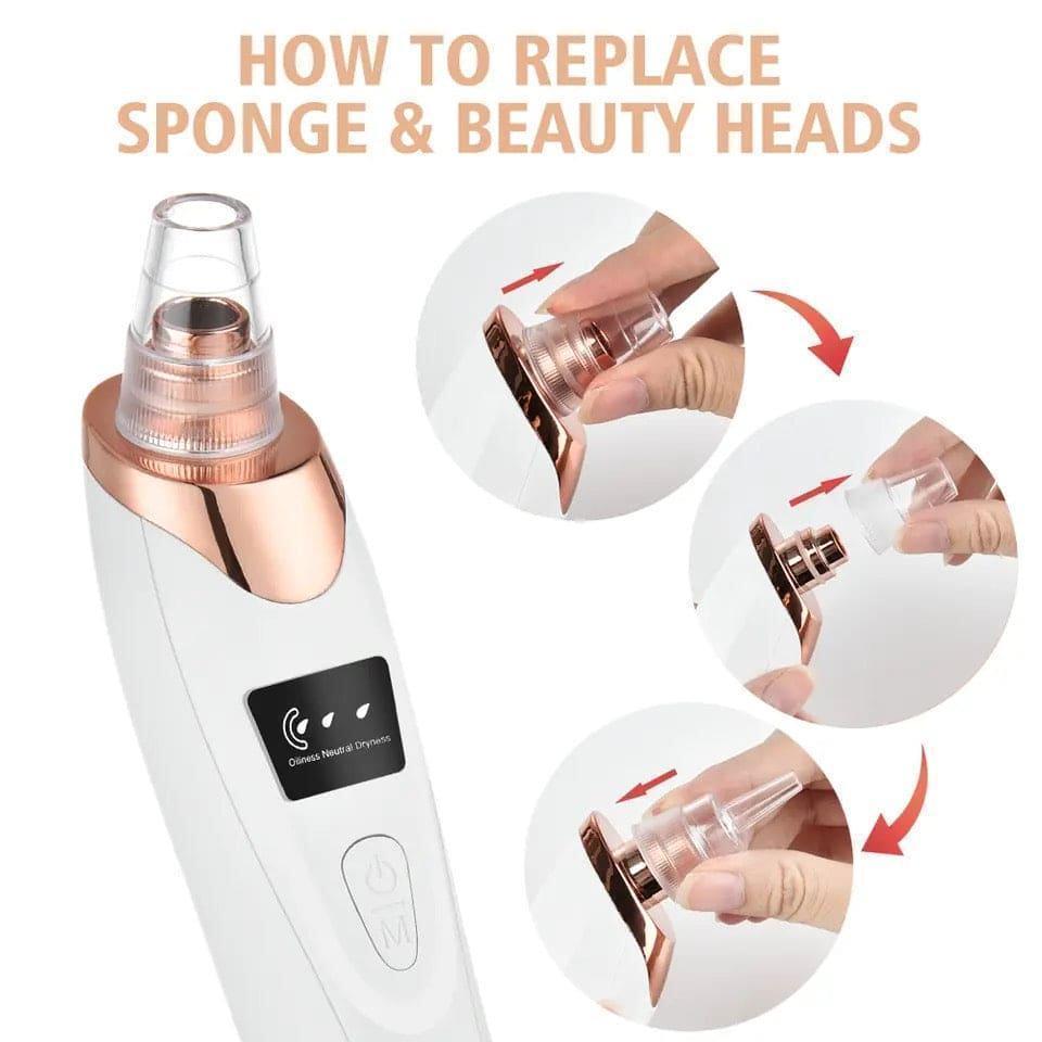5-in-1 Professional Blackhead Remover Vacuum – Pore Cleaner & Facial Skin Renewal Kit