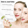 Premium Dual-Sided Jade Roller for Face and Neck – Natural Facial Massager for Anti-Aging, Puffiness Relief, Dark Circles, and Skin Tightening