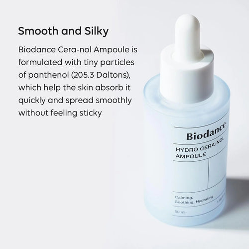 Biodance Hydro Cera-nol Ampoule (50ml) - Deep Hydration & Instant Skin Calming
