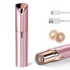Flawless Rechargeable Facial Hair Remover – 18K Gold-Plated Painless Trimmer for Women