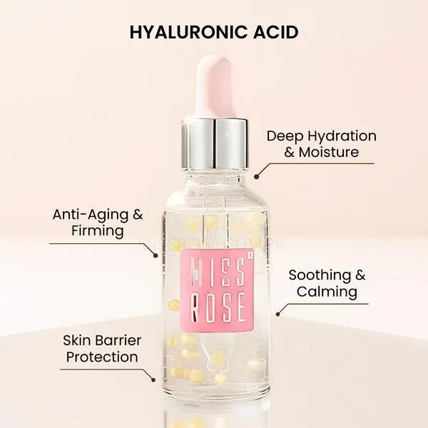 Miss Rose Hyaluronic Acid Serum - Deep Hydration & Anti-Aging