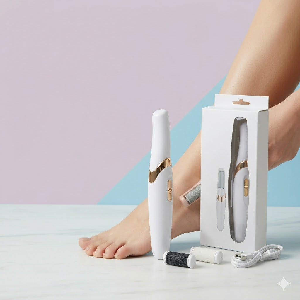 Flawless Pedi - Electric Rechargeable Pedicure Tool & Callus Remover